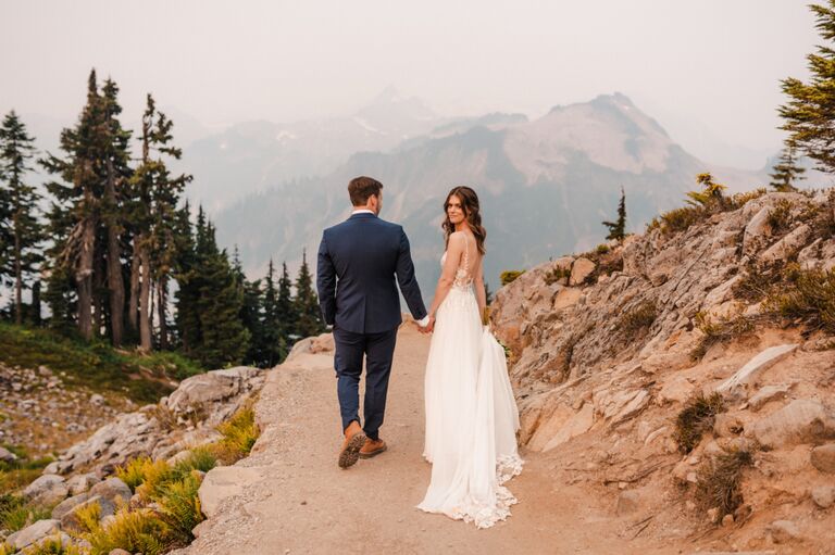 Wedding Day at Mt. Baker!