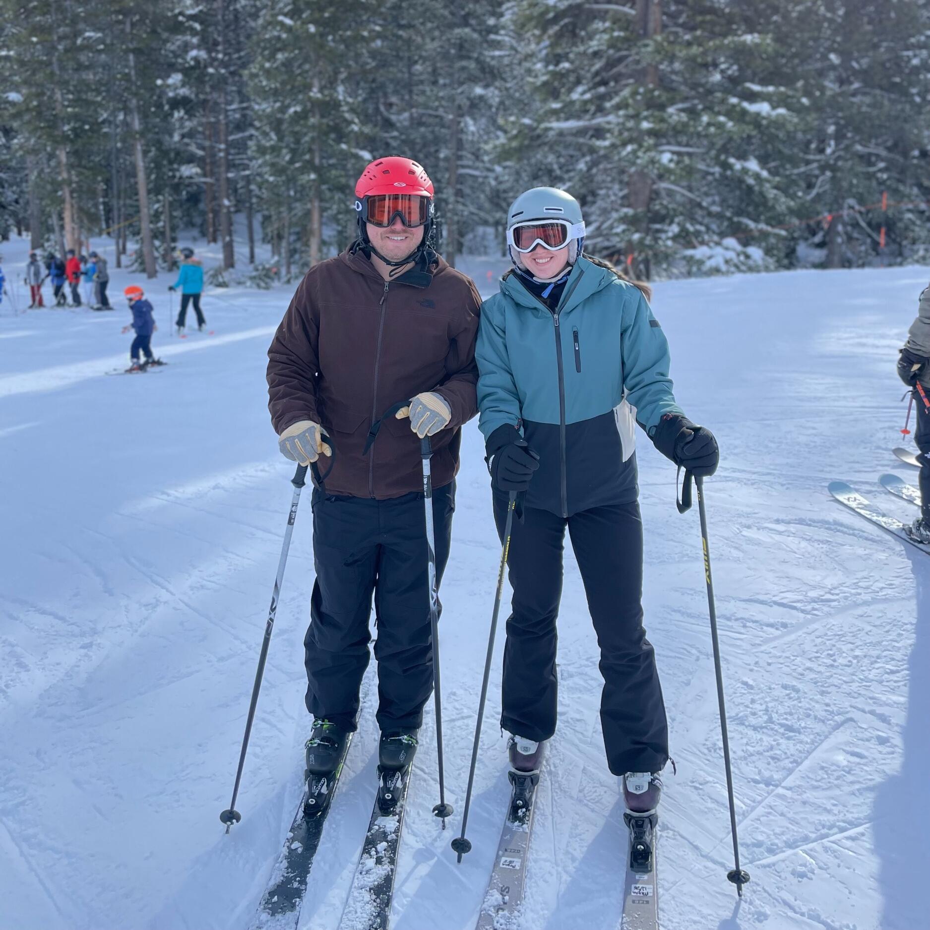 Our first ski trip together in Crested Butte, CO. Ben was the best instructor I could have asked for!