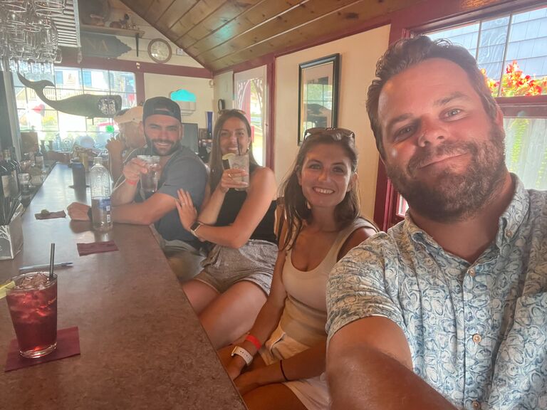 New experiences with close friends
