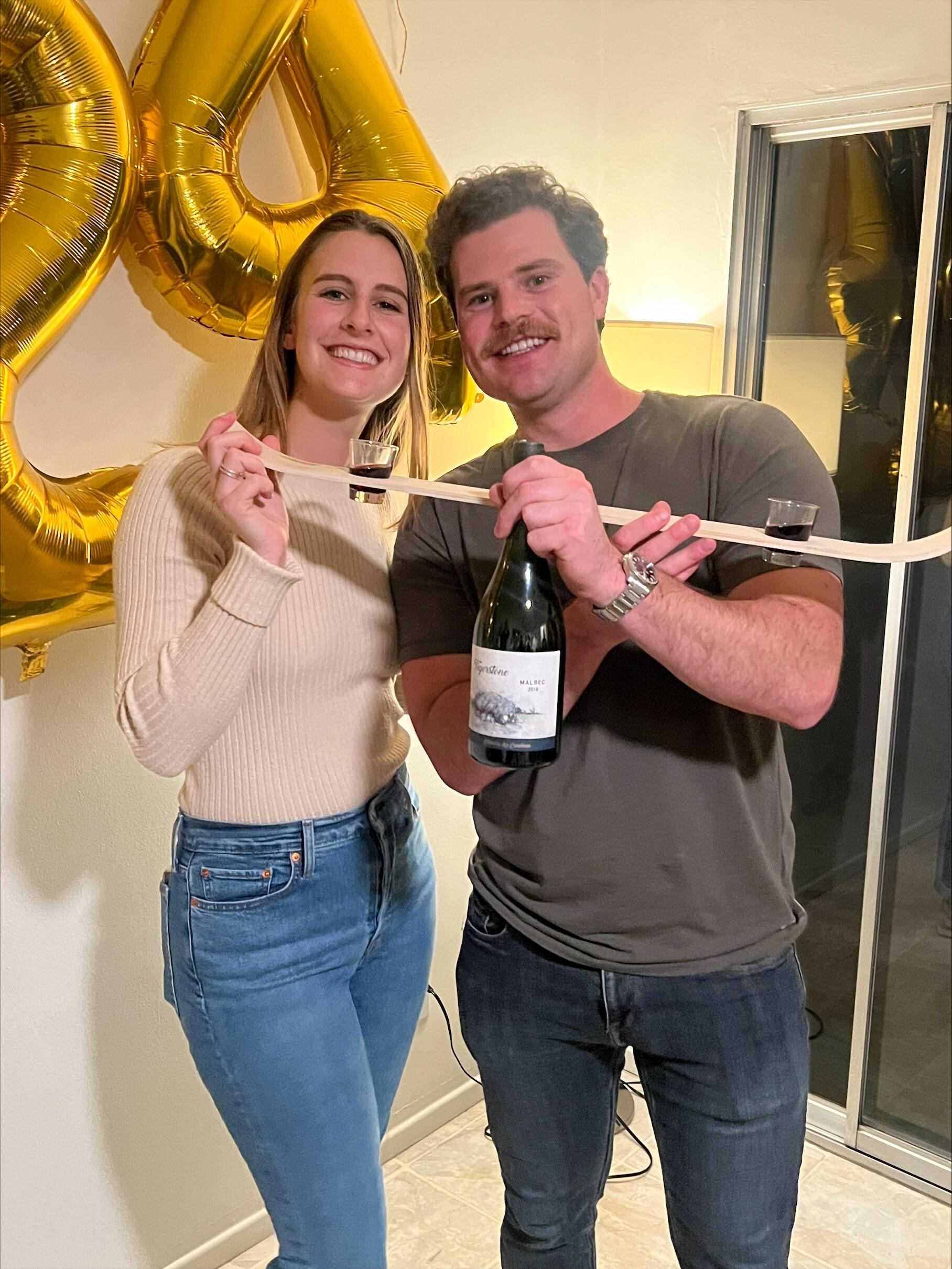 New Year's Party at Jon & Carols' house