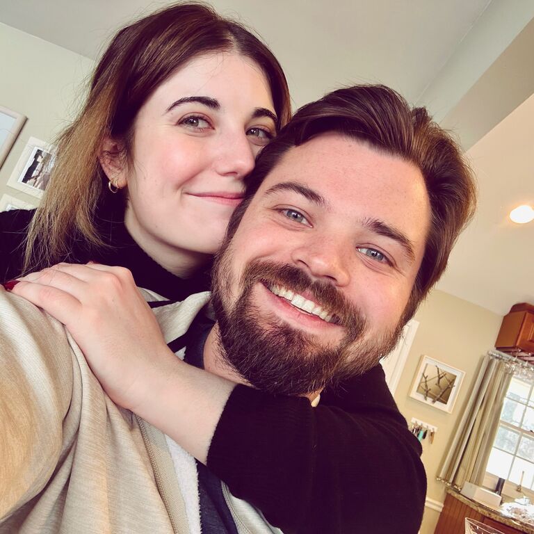 Our first Christmas together.