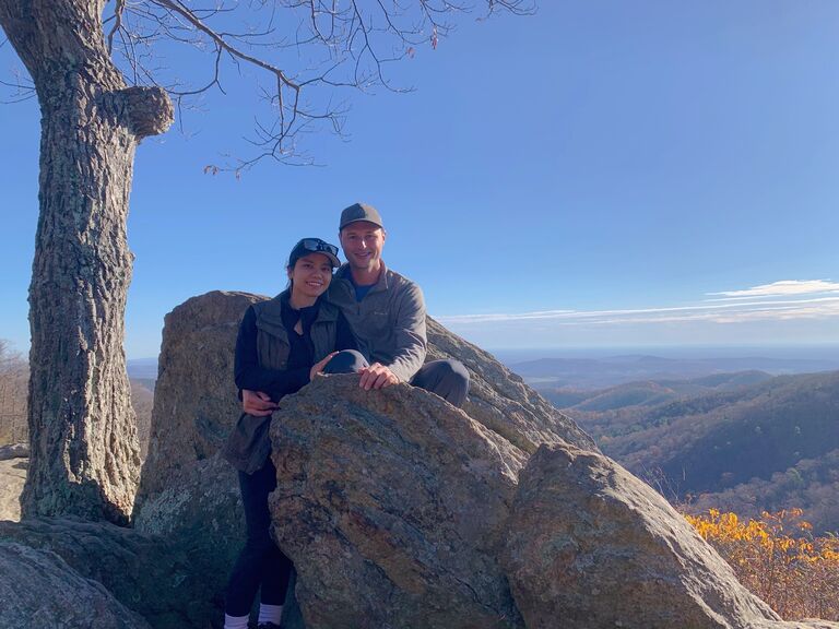Virginia 2023.  The photographer asked if we were married.  2 years later, the answer will soon be Yes!!