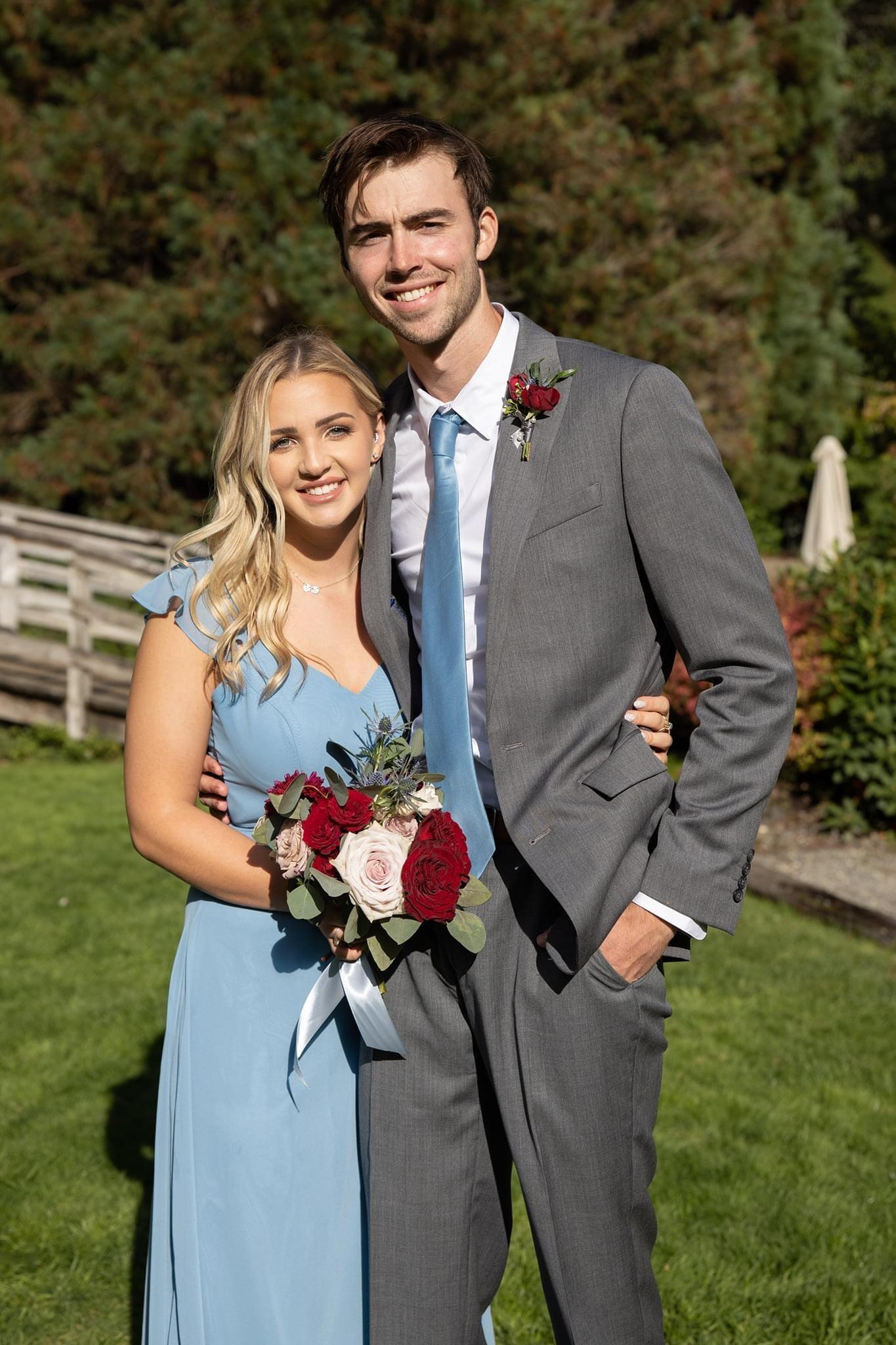 My sister's wedding! It was so special that we were in it together.