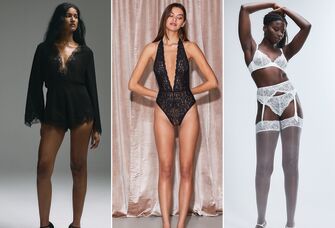 Three anniversary lingerie looks 