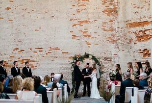 These Childhood Sweethearts Tied the Knot in a Colorful, Industrial-Style  Wedding in South Carolina