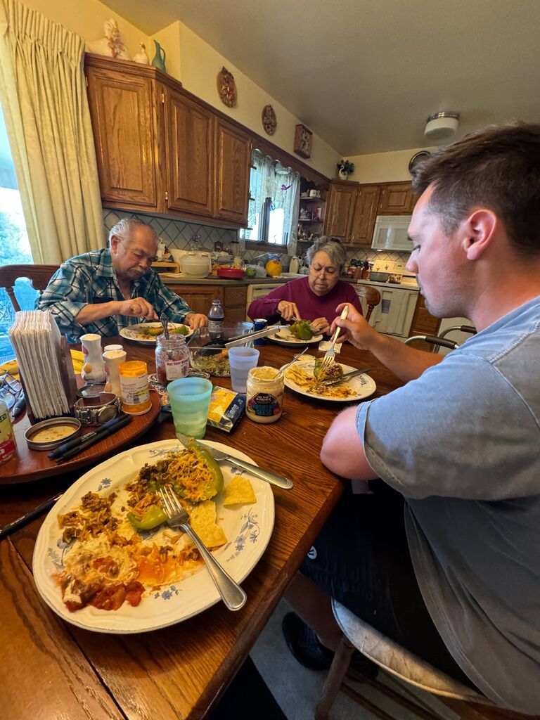 Passing through Casper to spend time with Grandparents and enjoy home cooked meals - Casper, WY