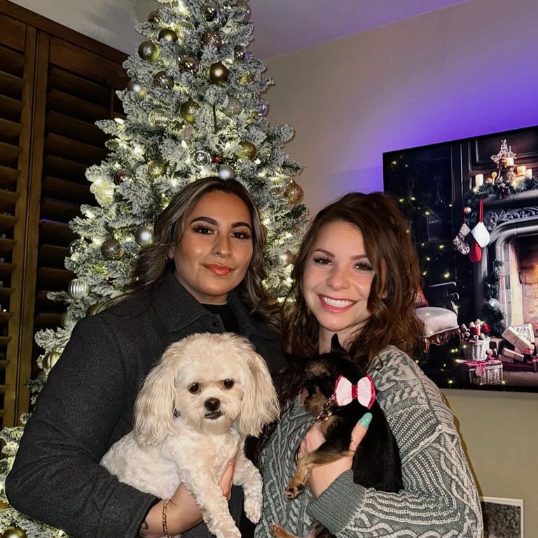 Alexis received a job promotion where she would travel frequently, so Emily wanted another pup. We adopted Pippin into our family from AZ HARTT Animal Rescue. More dogs = more love 🐾