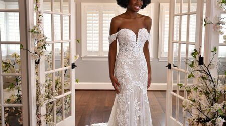 Wedding Dresses Online  Shannon Beaded lace Fit and flare Wedding