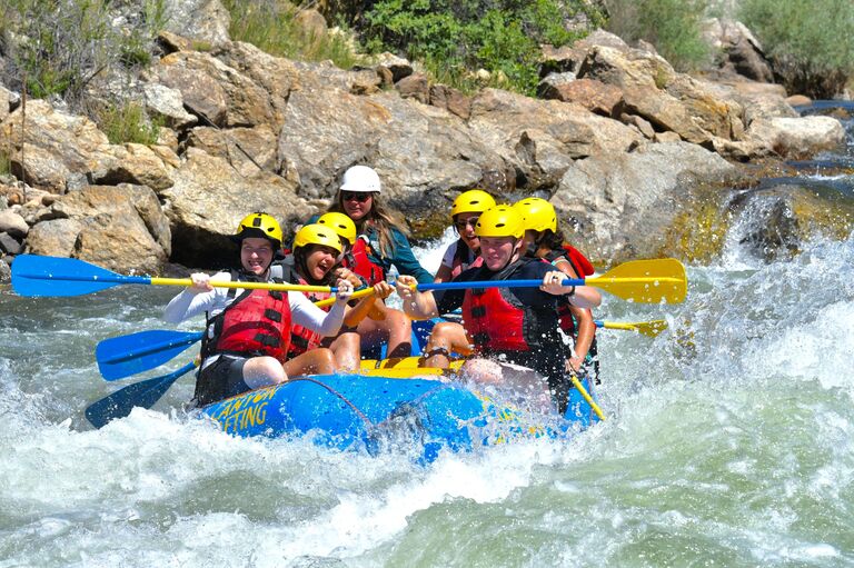 White water rafting!
Browns Canyon, Buena Vista, Colorado
