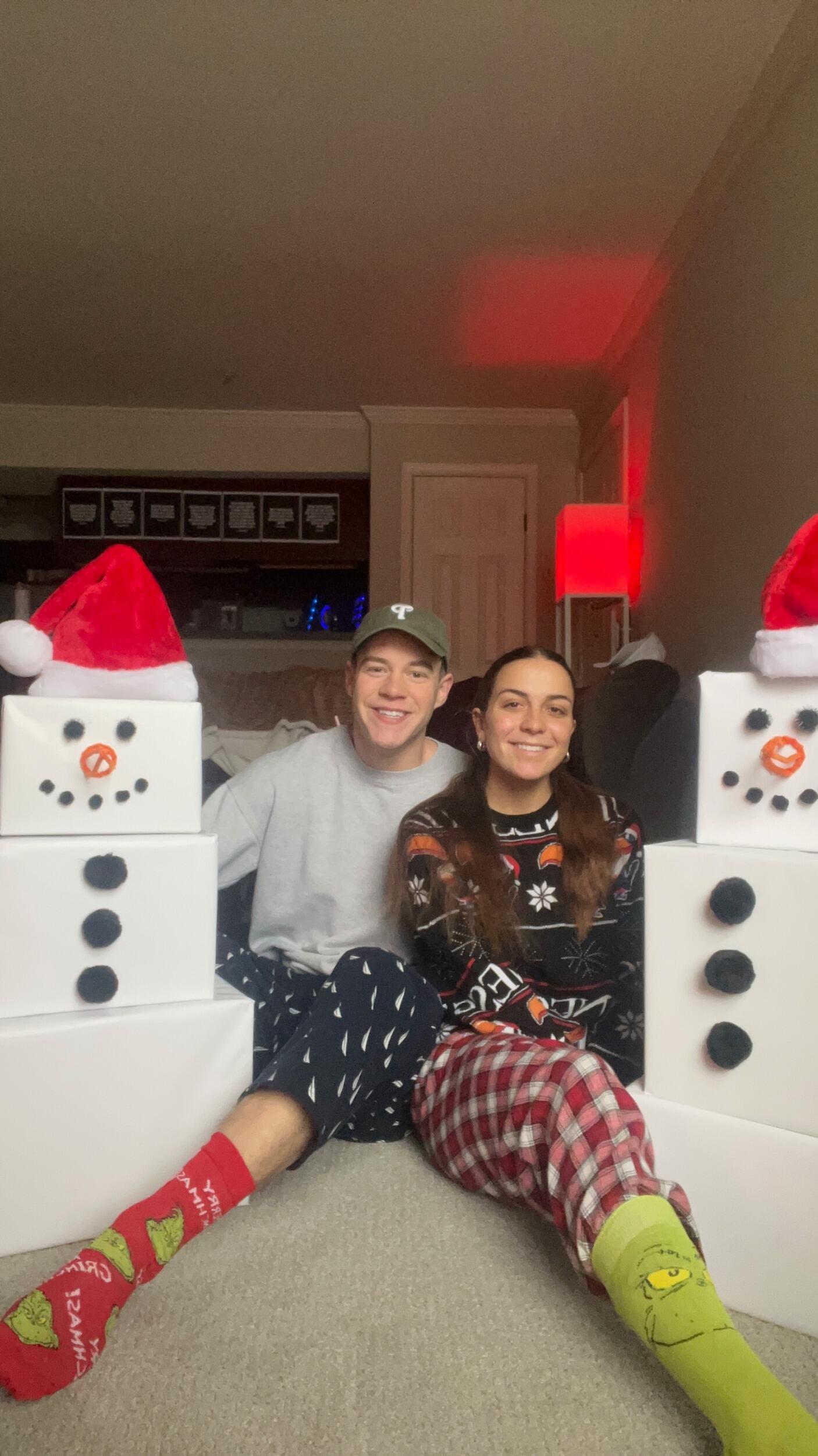 Their first Christmas!