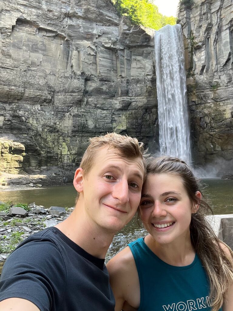 One year of dating!
