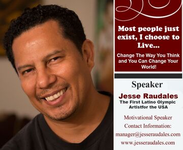Olympic Artist Jesse Raudales - Motivational Speaker - Washington, DC - Hero Main
