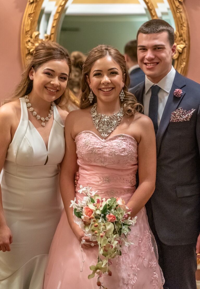 Bella's Quinceanera! Colin's first one ever and the couple's first time getting dolled up together.