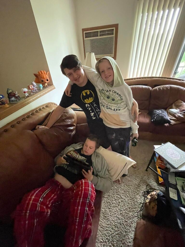 Sibling sleep over