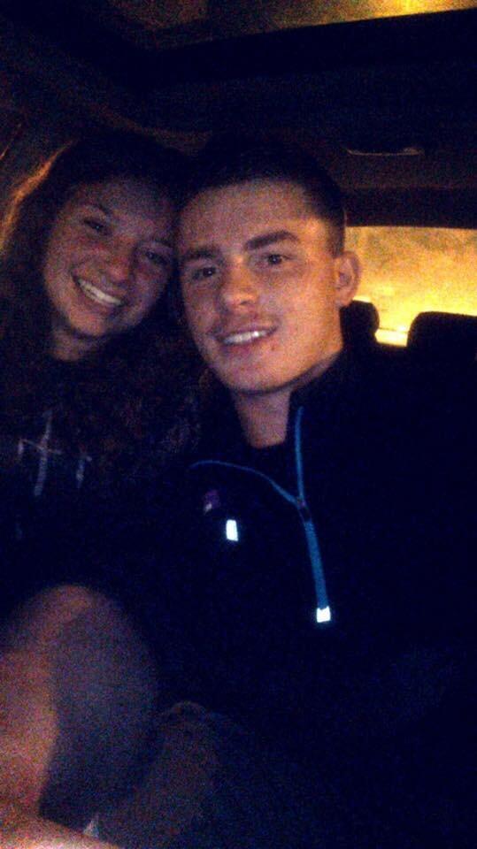 We went on our first date on October 5th, 2015. It went so well that we had two more dates that week! The 10th is the day we first considered ourselves "officially" a couple. This picture was taken in an empty parking lot after I got pulled over for the first time and was crying hysterically because I was so scared. I thought that he was going to think I was crazy, and never want to see me again. To my surprise, he was so sweet and helped me calm down. I knew then that he was definitely a keeper!