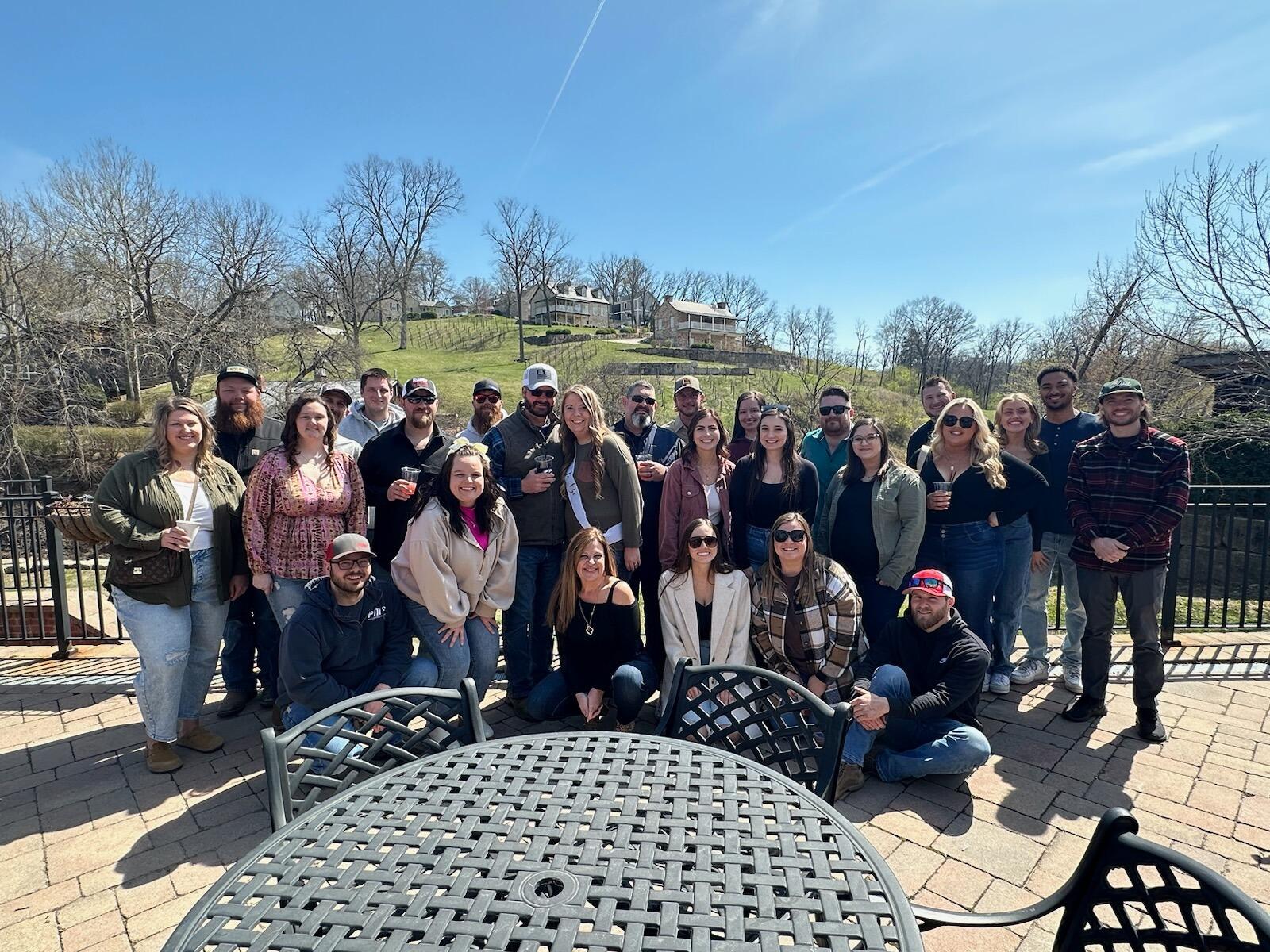 Wedding Party trip to Hermann, MO