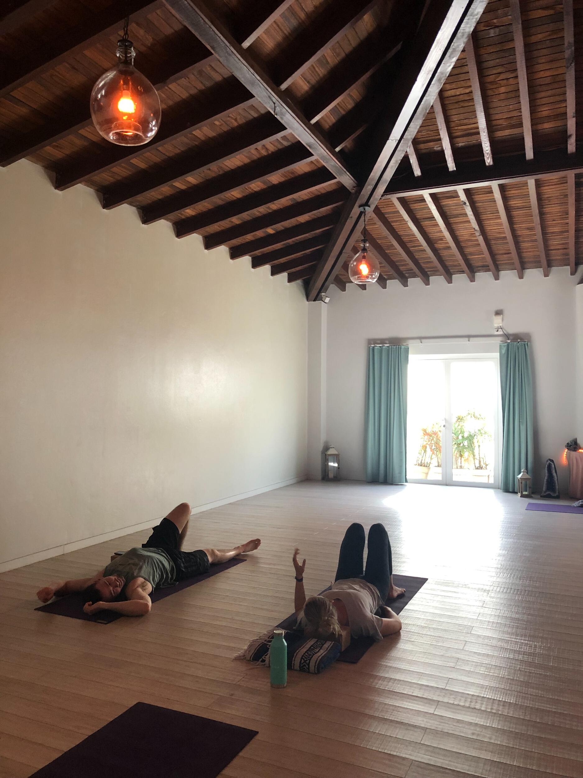 Yoga in Aruba!