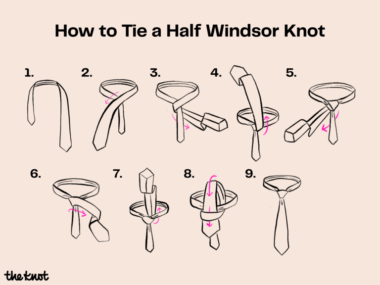 Simple School Tie Instructions  How to tie a tie for school