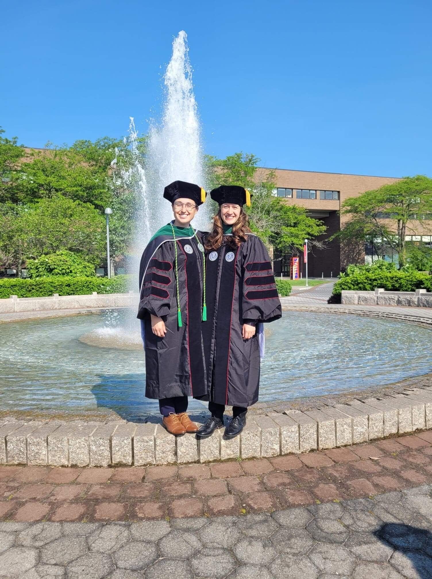 Officially Doctor Pando and Doctor Young! 
