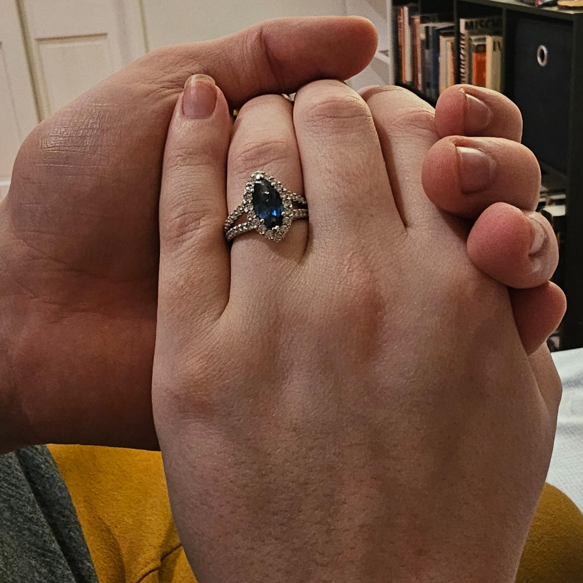 She said Yes!