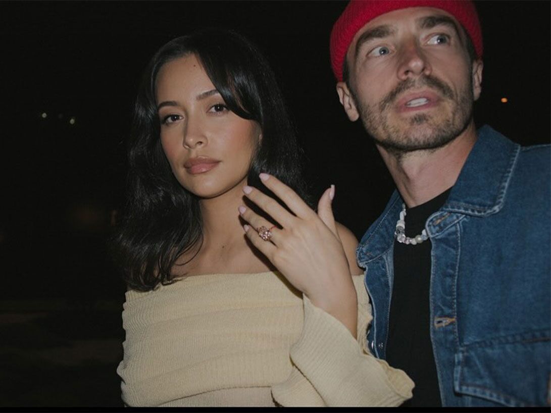 Christian Serratos' engagement ring
