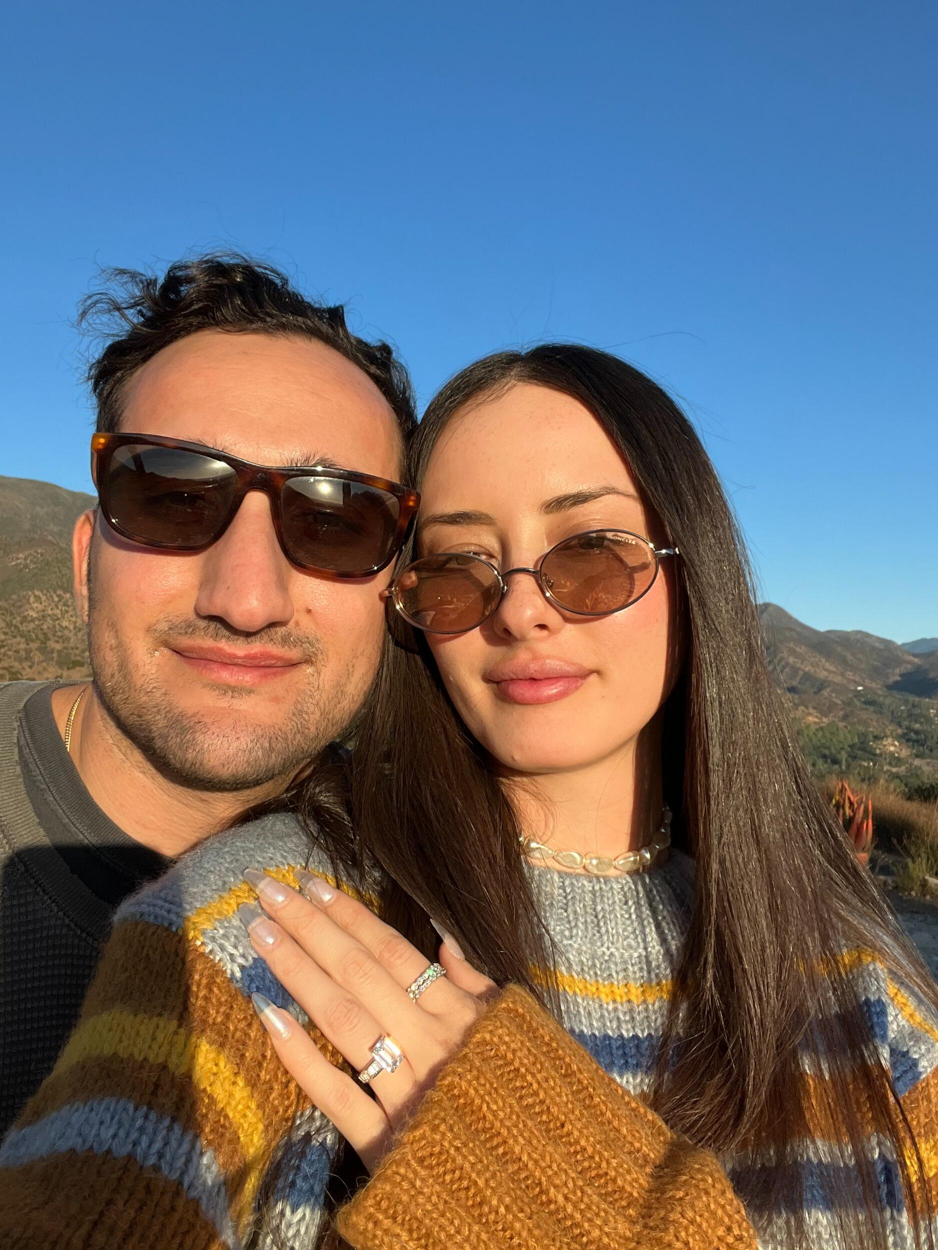 Our engagement in Ojai -  I had no idea it was happening