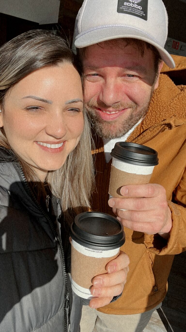 First winter coffee
