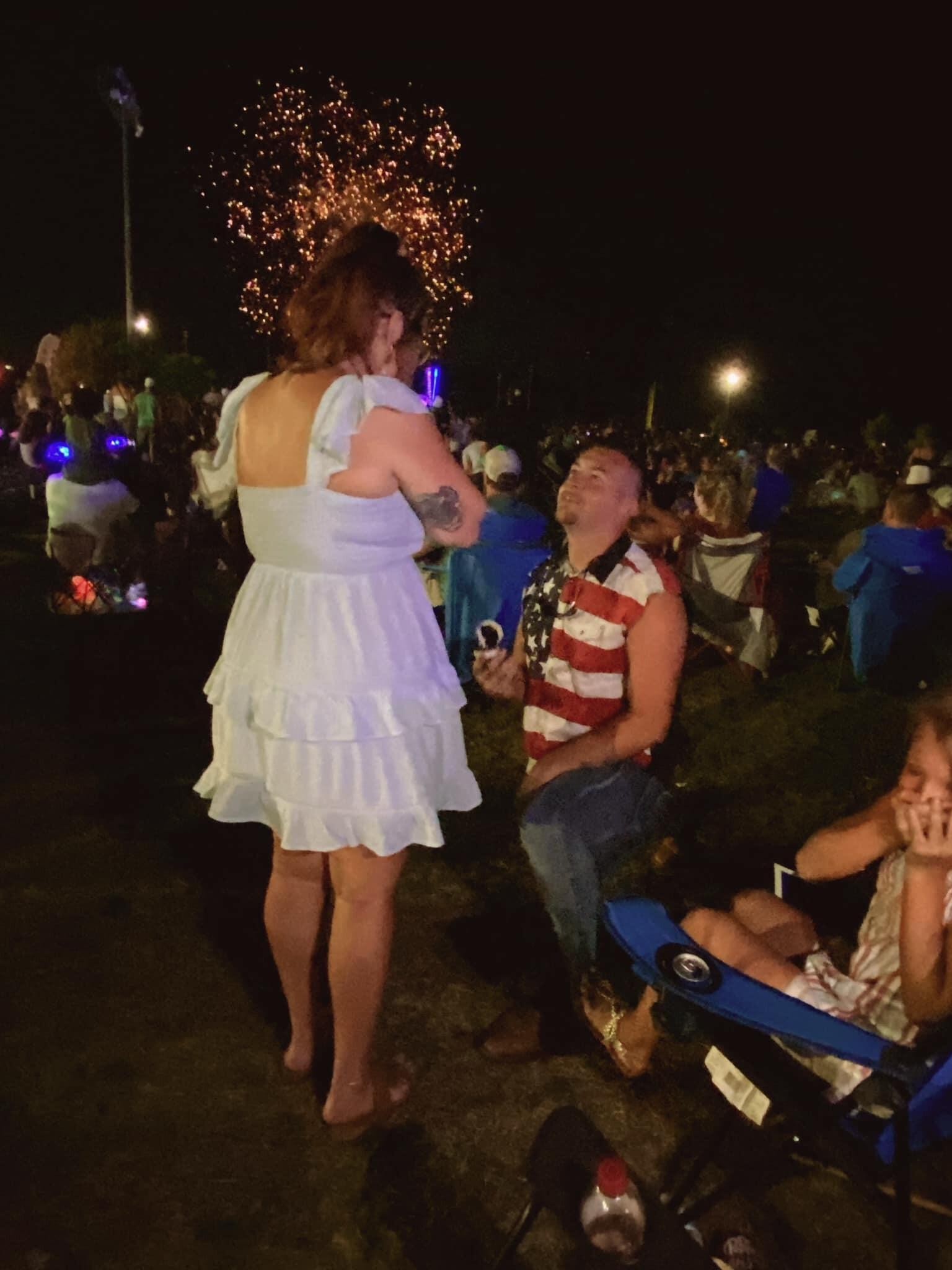 We got ENGAGED!