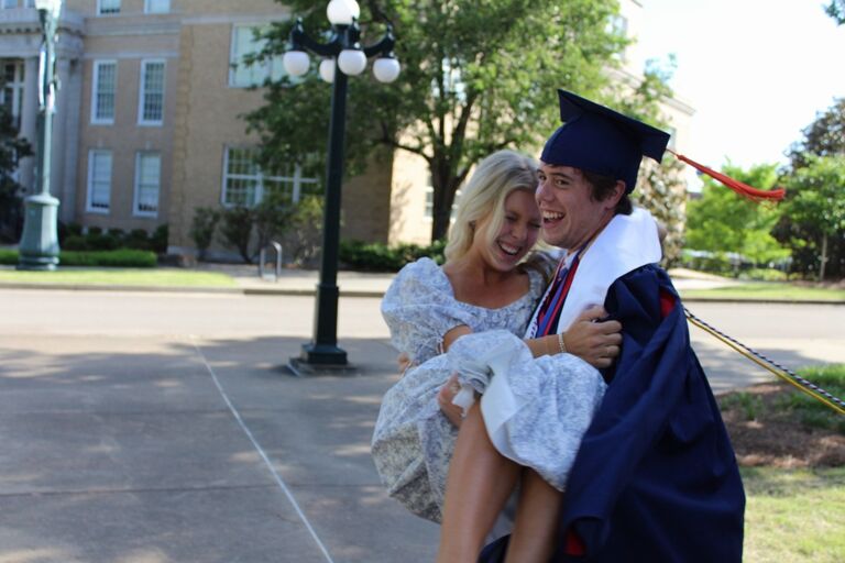 Graduation from our Alma Mater the University of Mississippi. 