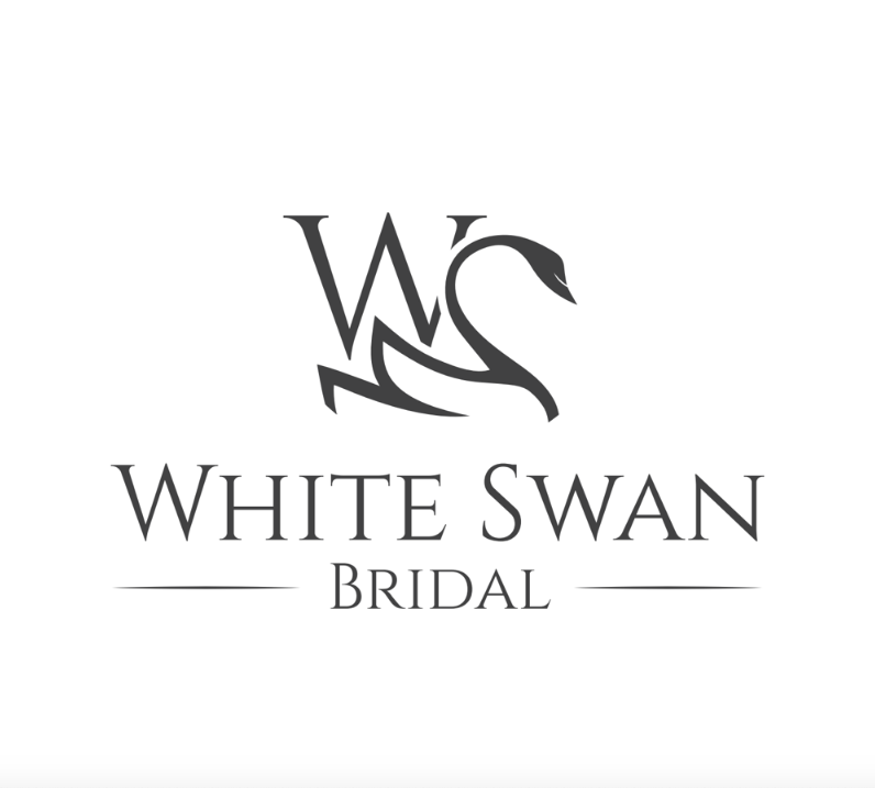 white swan bridal