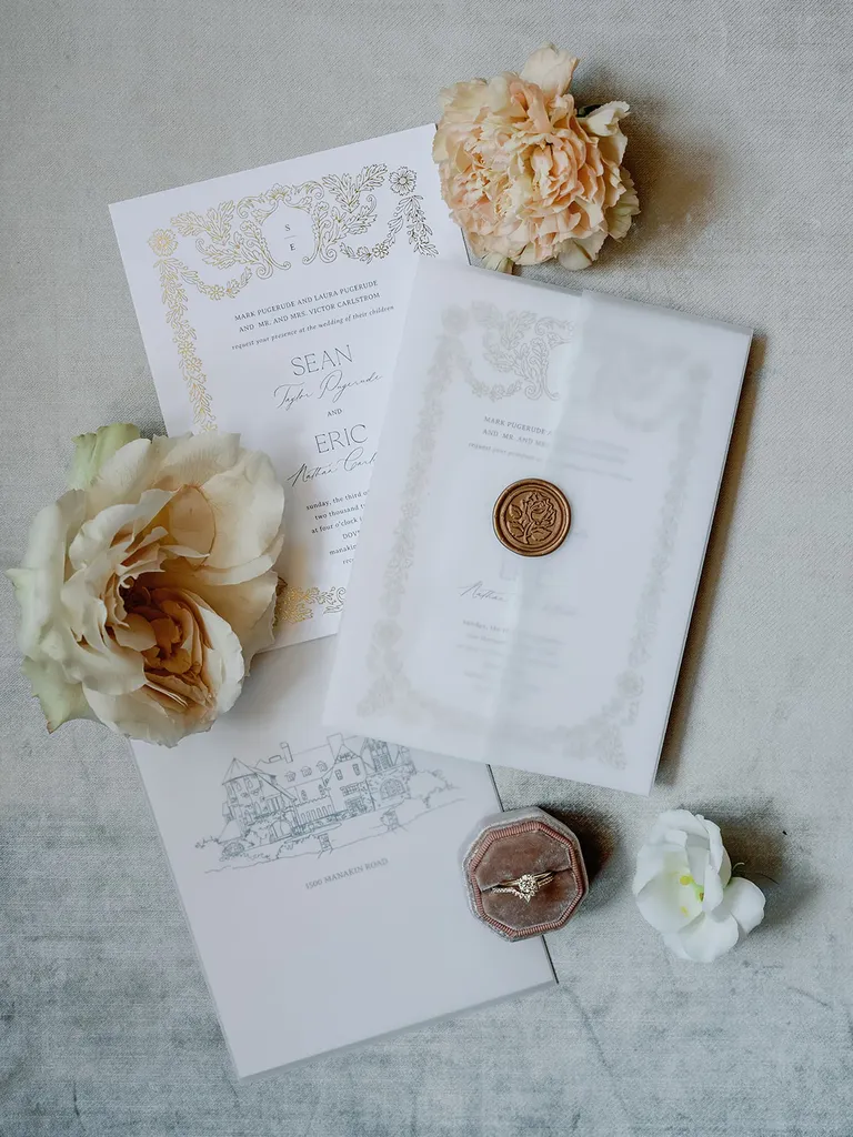 23 Elegant Wedding Invitations to Announce Your Big Day