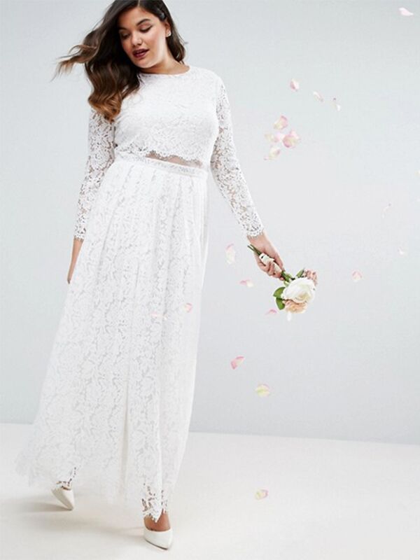 plus size maxi wedding dresses