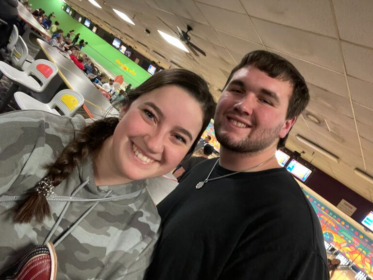 Doing one of our favorite things - bowling!