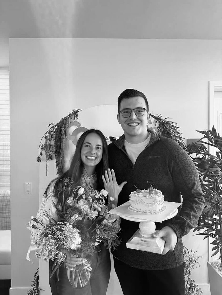 Joshua and Camille felt super loved by their wonderful friends and family members, who threw them a beautiful engagement party in Bellevue!