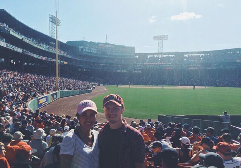 First Red Sox Game Together