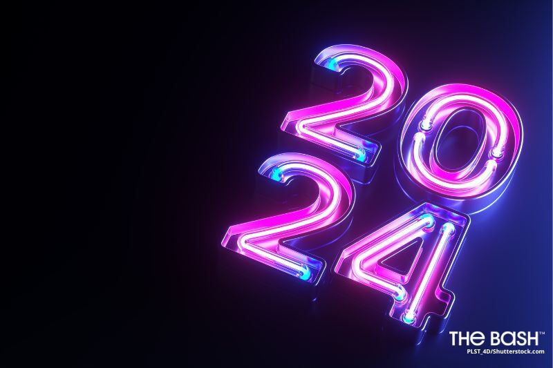 New Year Zoom Background