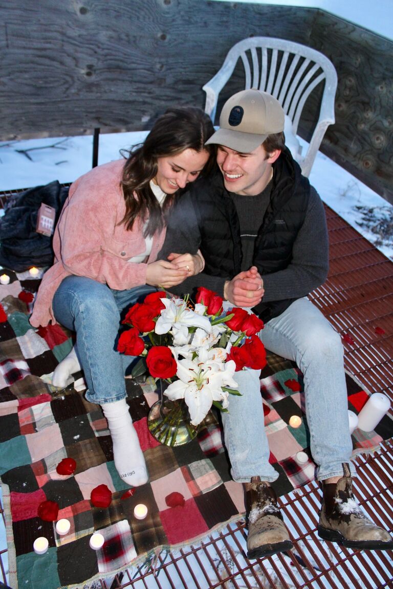 NATHAN PROPOSED AHHHHH!!!