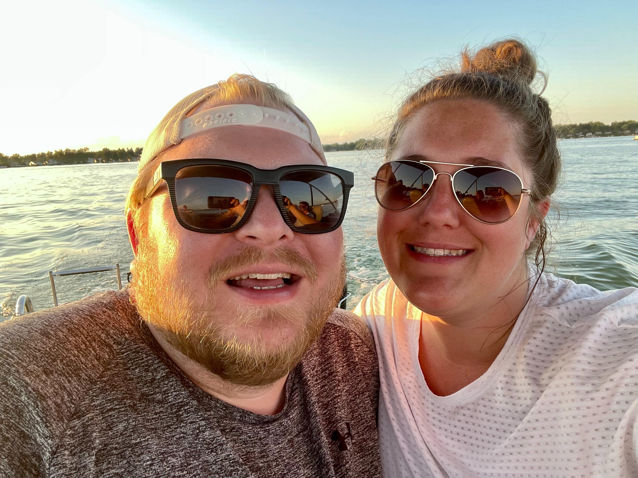 Celebrated Nate's birthday in Coldwater, MI.