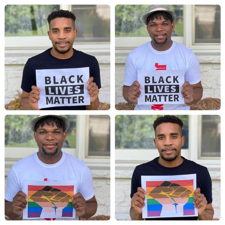Darrell and Kenny decided to quarantine together. Who knew the 19+ months would allow them to spend countless hours together living through racial, health, and societal pandemics. The time strengthened their bond, helped them truly get to know and fully see each other and was the assurance that they could survive come what may!