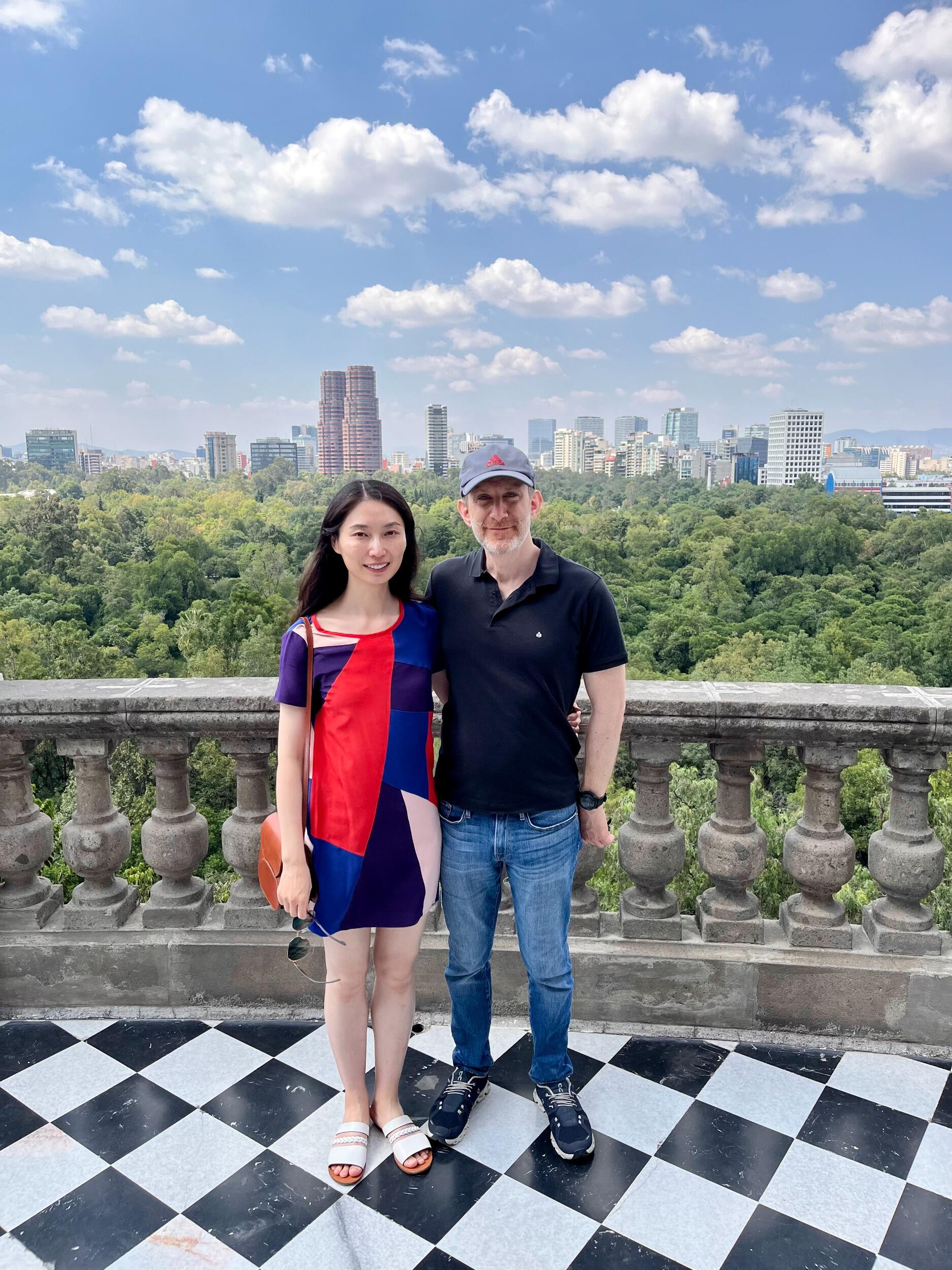 Since moving to Southern California, we visited the Chapultepec Castle in Mexico City during a brief moment of relaxation on that trip - we both got very sick later ...