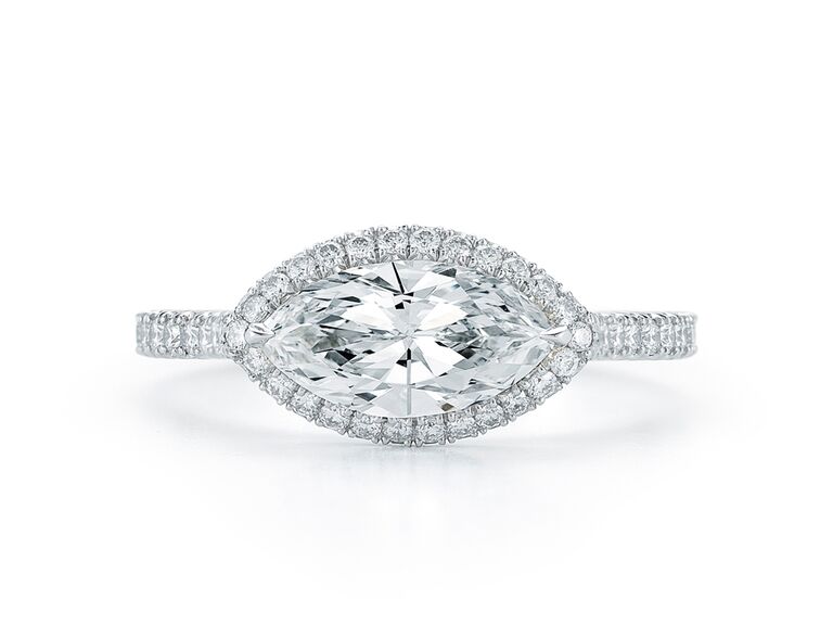 fancy cut diamond engagement rings