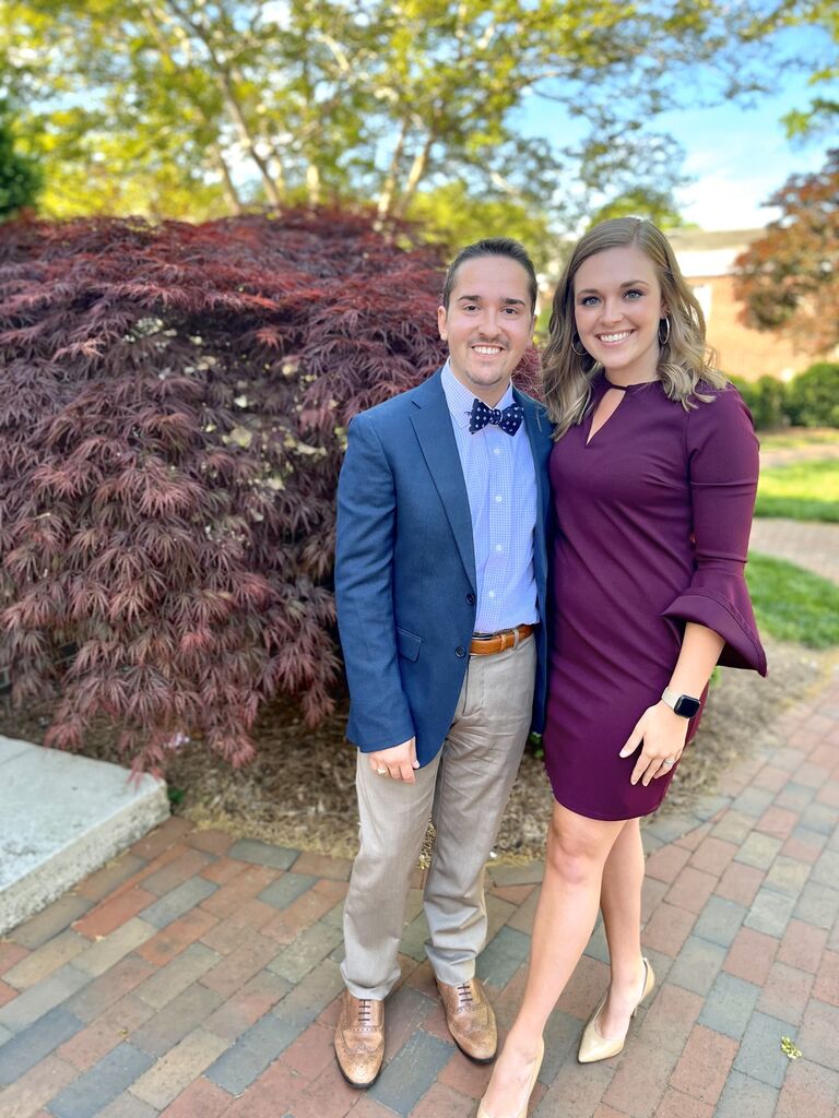 Our first Easter Sunday in Charlotte away from family!