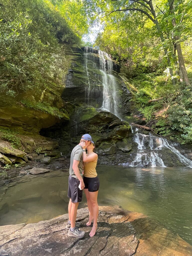 ... and of course she said yes!