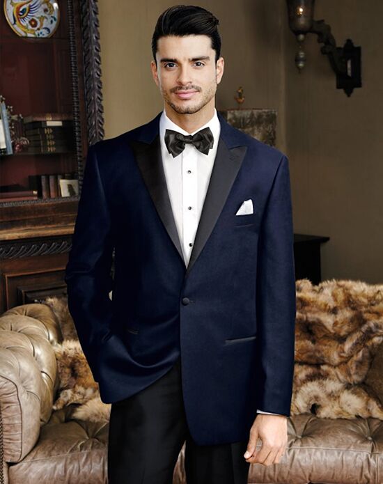 Blacktie Liam Navy Velvet Wedding Tuxedo Wedding Tuxedo The Knot