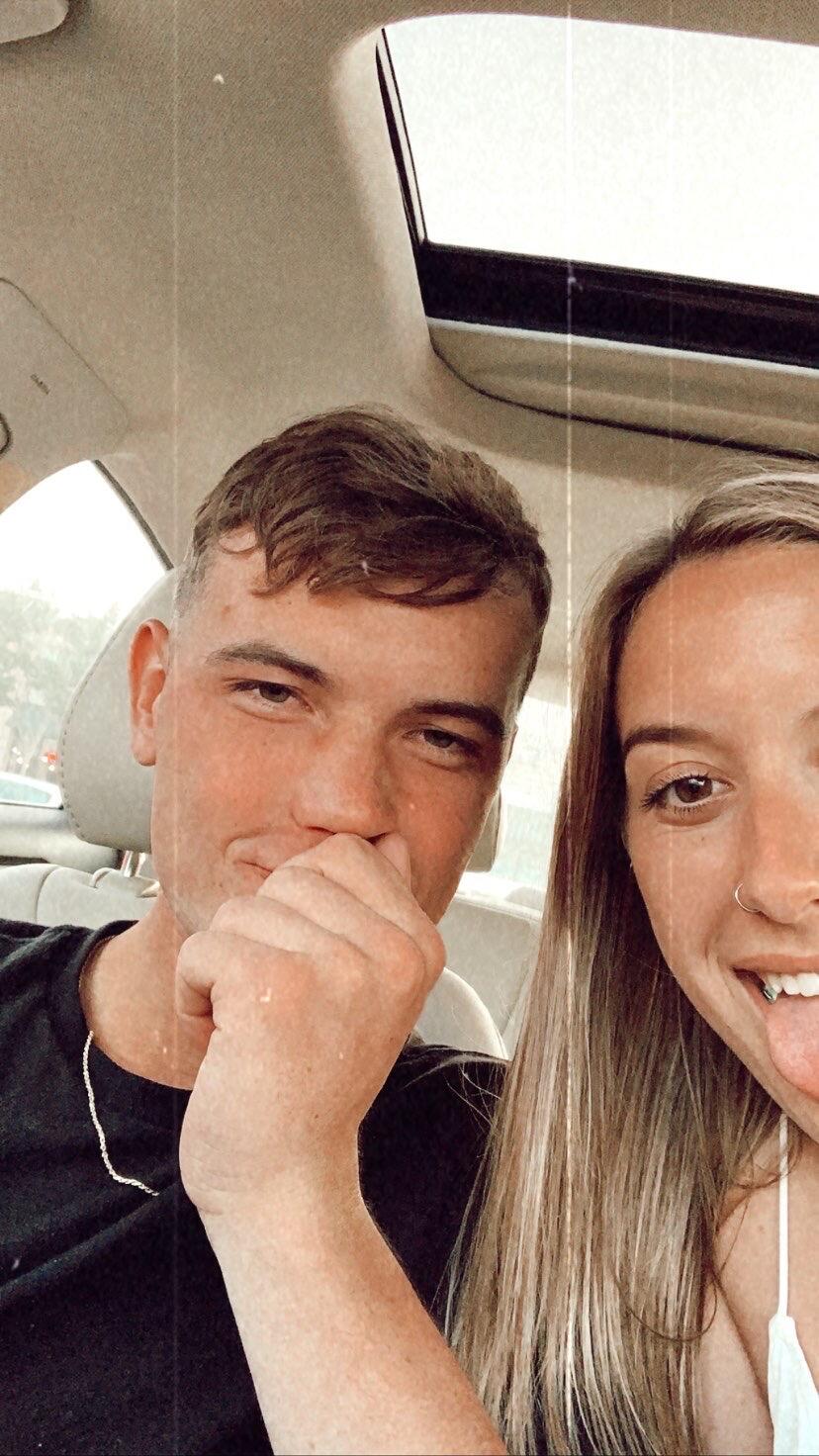 Our very first photo together on our second date!