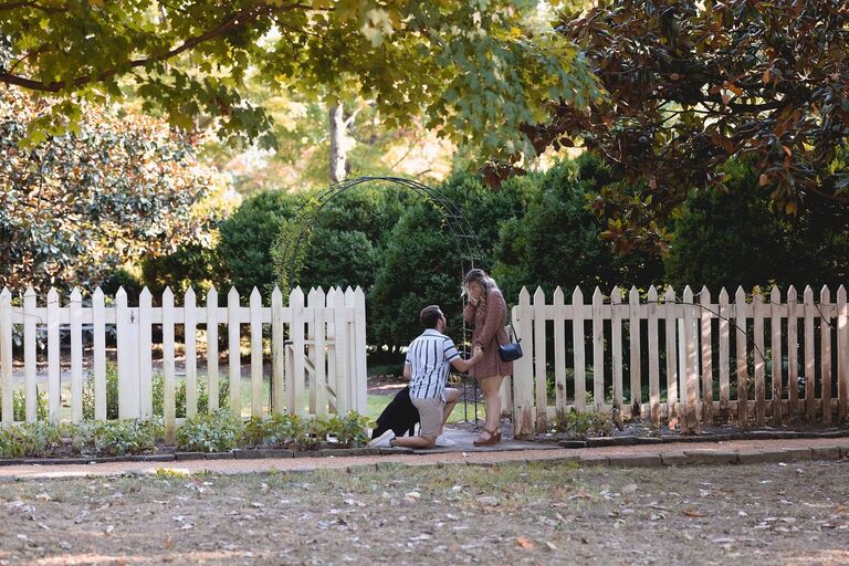 Pretty big day, don't ya say? The day we got engaged at Belle Meade Winery!