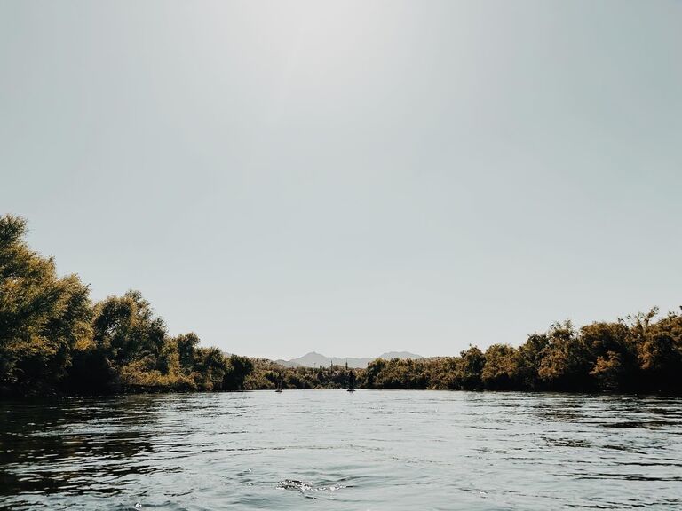 Paddle Boarding on the Salt River, AZ