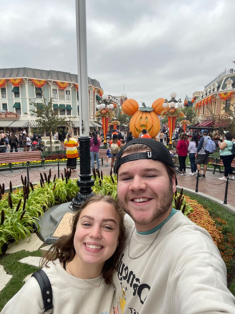 Tyler's first trip to Disneyland