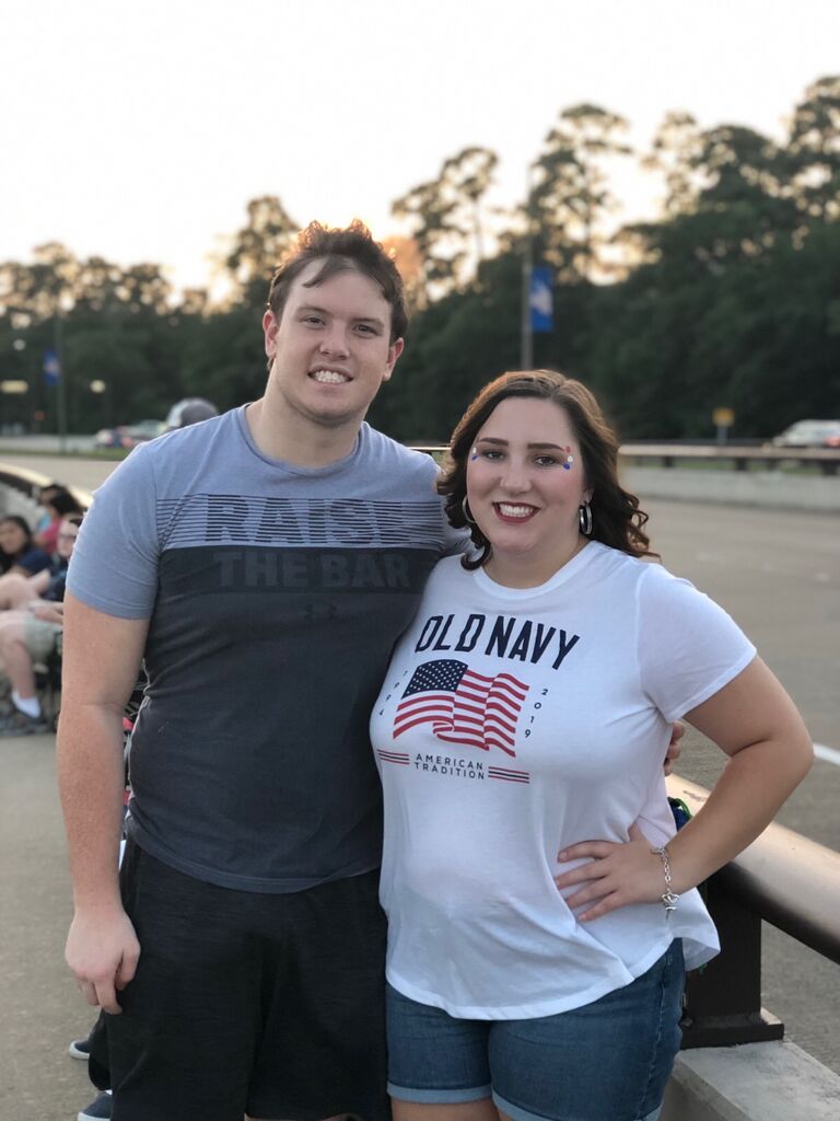 Our third Fourth of July watching fireworks over the lake