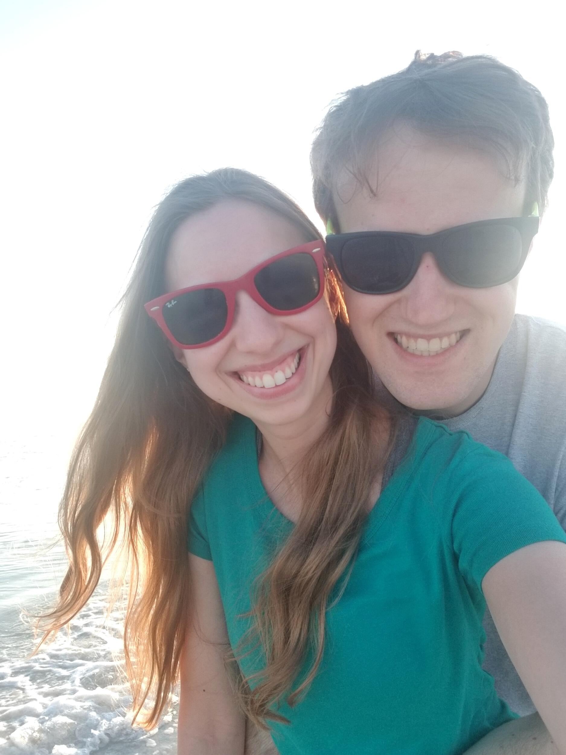 Daniel flew out to visit Sarah during her externship in Sanibel Island, FL. Their first vacation together! 